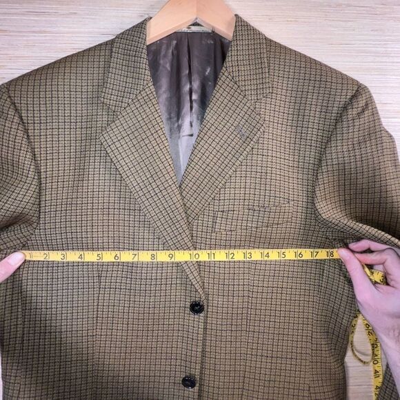 VINTAGE Joseph Abboud Nordstrom Men’s Blazer MADE in USA 🇺🇸 - Picture 11 of 12